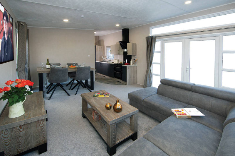 Delta Caravans Superior Caravan kitchen