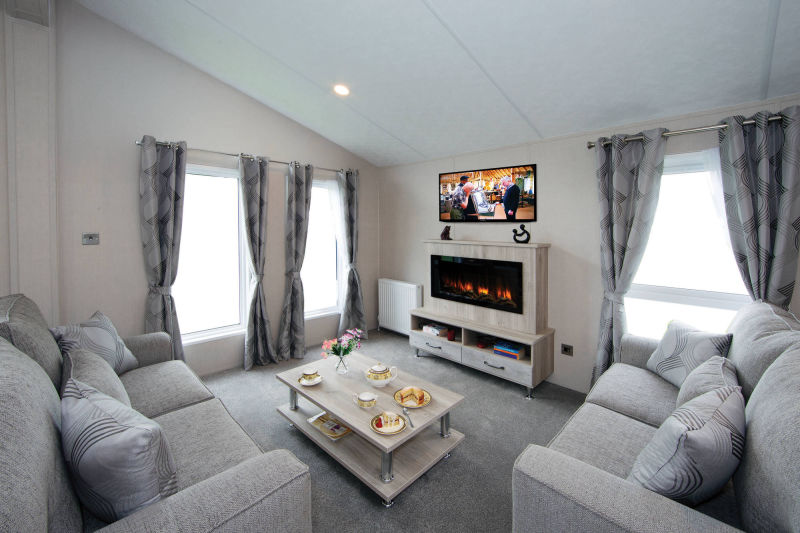 Delta Caravans Seren Lodge lounge